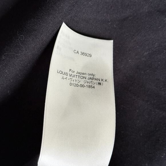 Size 50 - Louis Vuitton Mens World Map Winter Fleece Jacket - Picture 10 of 10